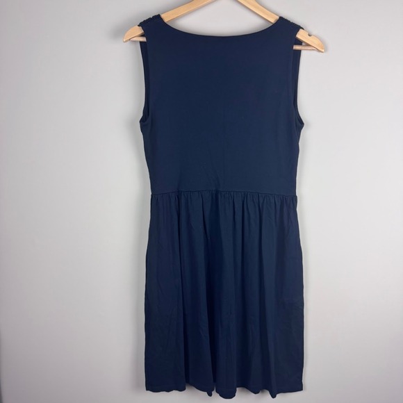 Boden Black Wrap Jersey Tank Dress 8P - Picture 2 of 6